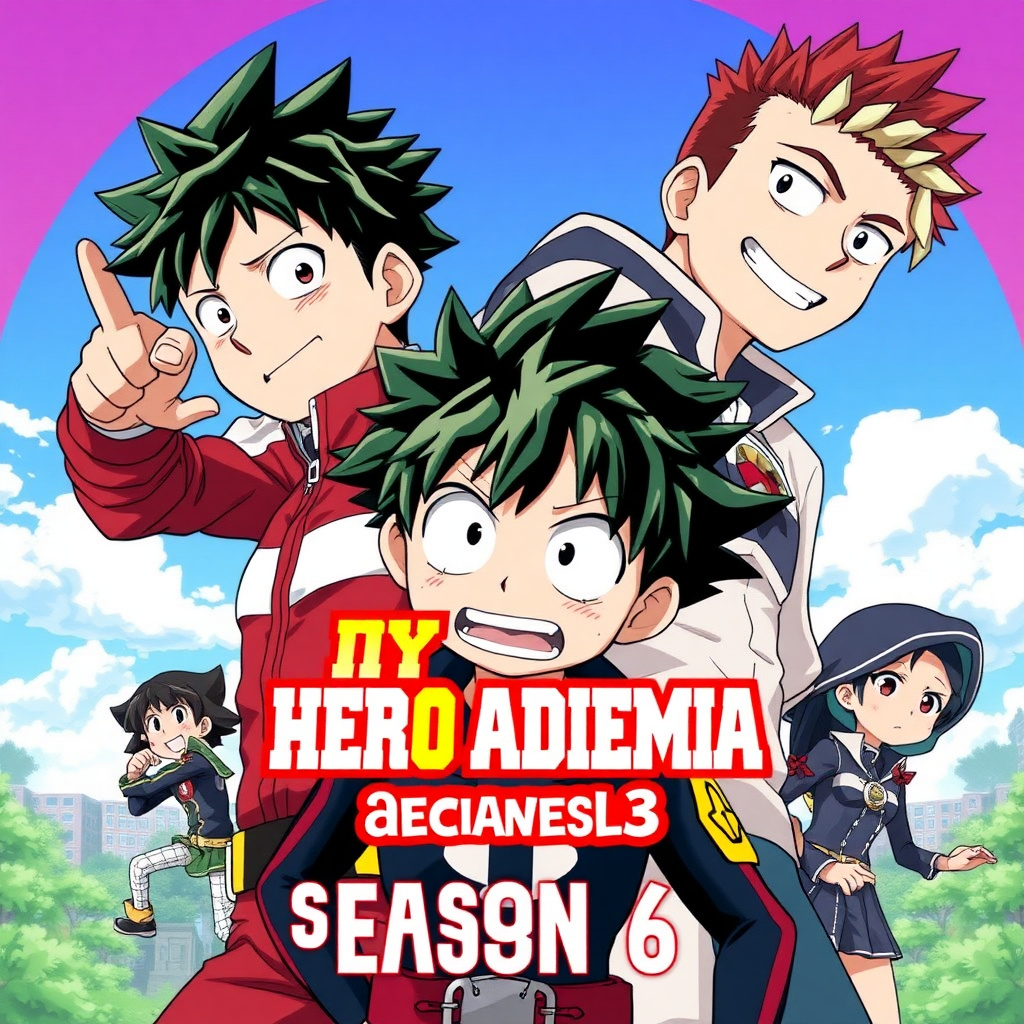 My Hero Academia Season 6 cover art